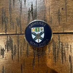 Amherst, Nova Scotia Enamel Pin